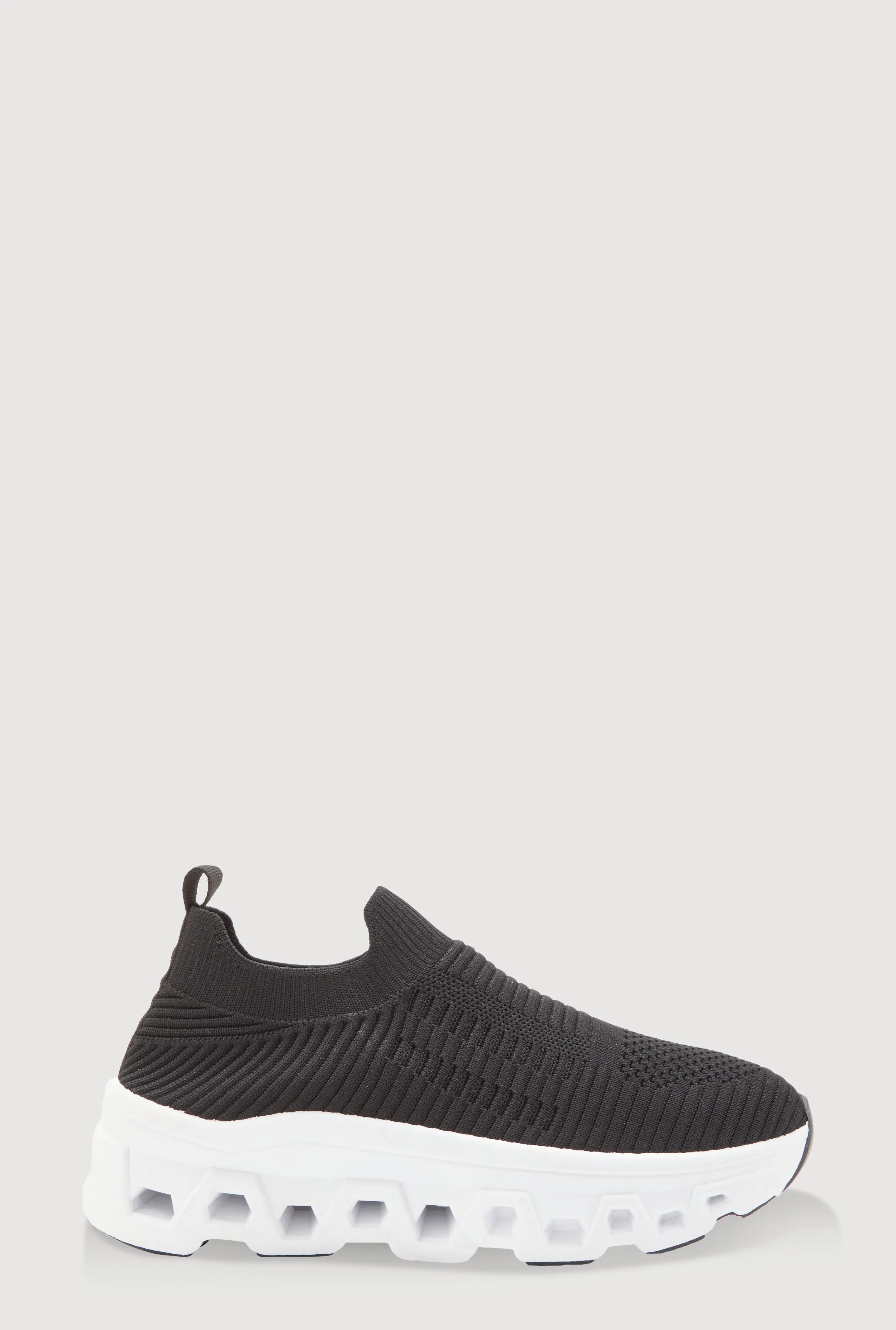 Cut Out Sole Slip On Platform Sneakers sold by Rainbow product image thumbnail 2