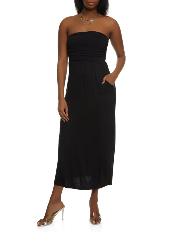 Bandeau Maxi Dress sold by Rainbow