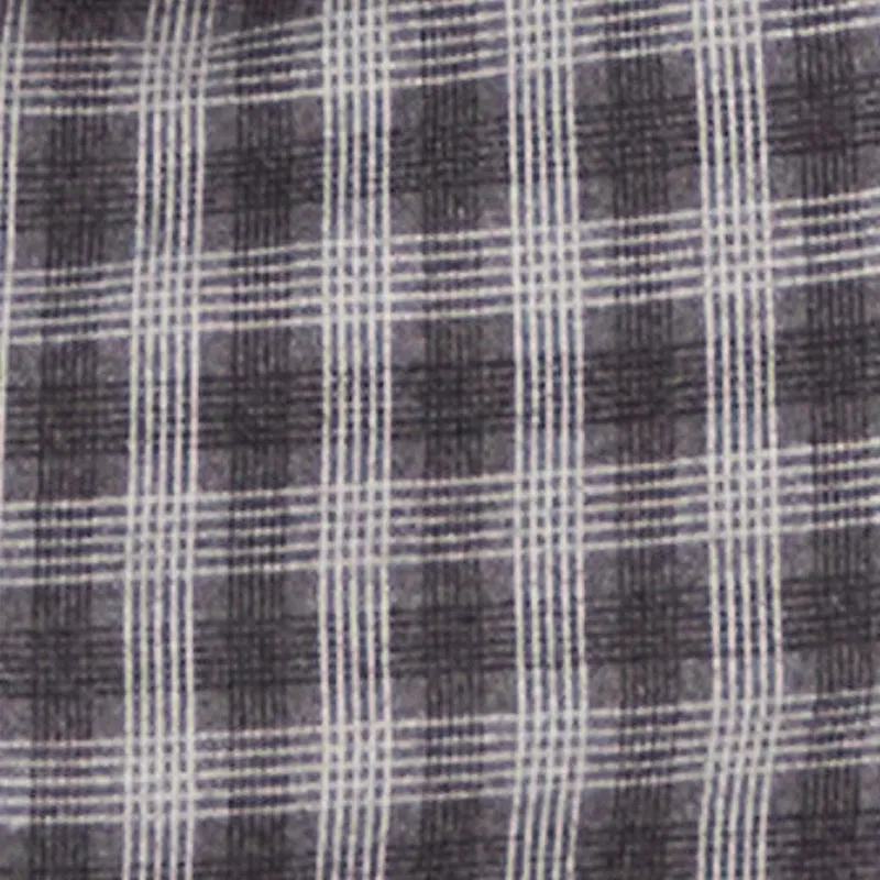 Fleece Plaid Button Front V-Neck Vest sold by Rainbow product image thumbnail 4