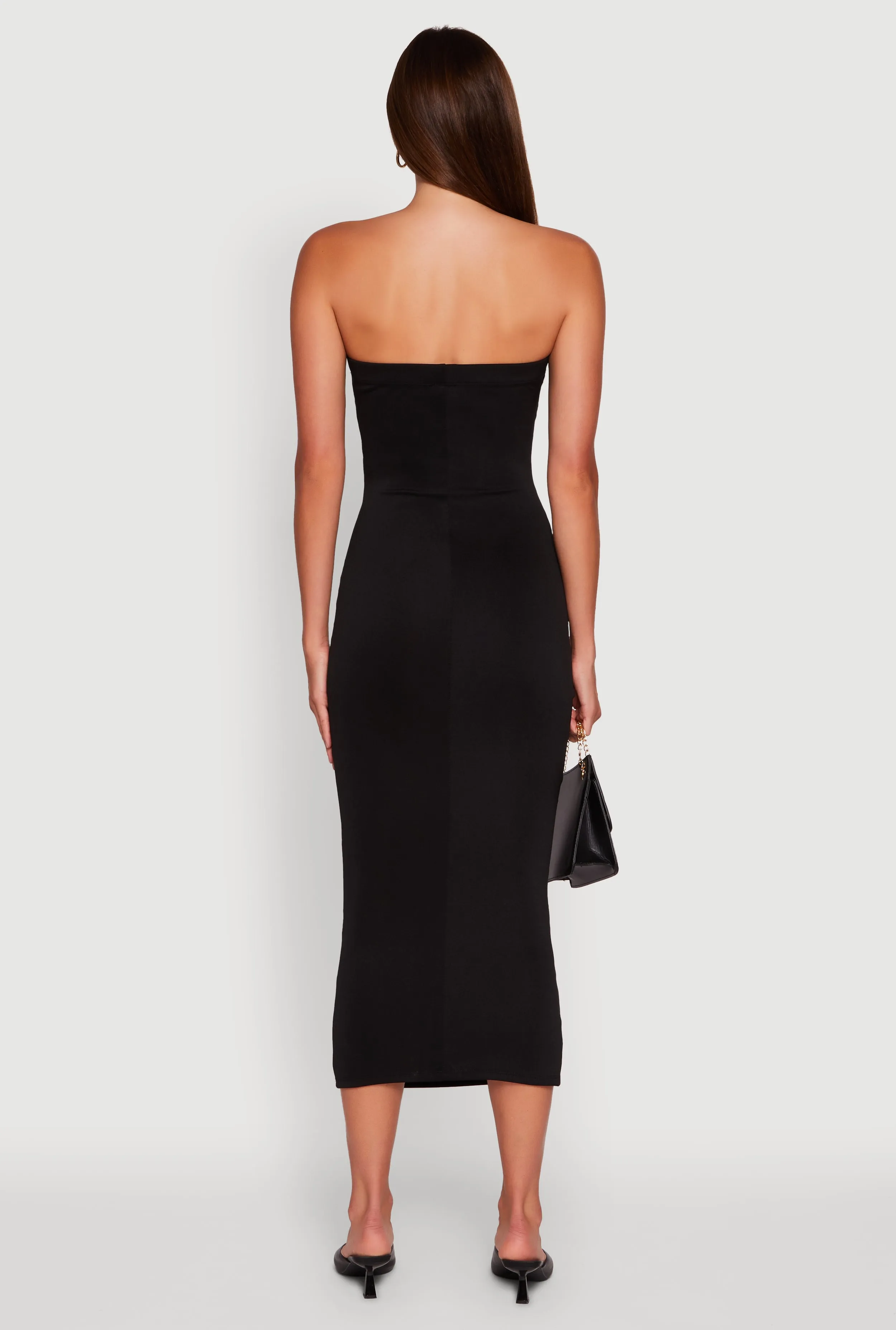 Floral Graphic Tube Maxi Dress sold by Rainbow product image thumbnail 5