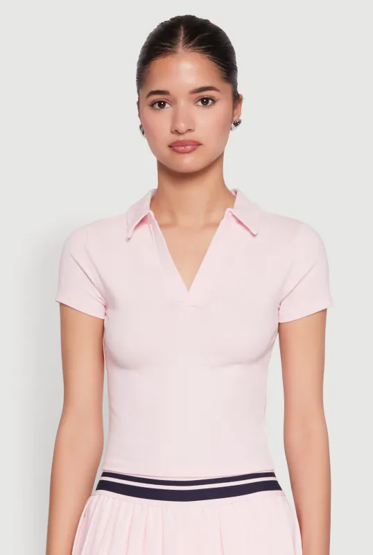 Short Sleeve Polo Tee sold by Rainbow