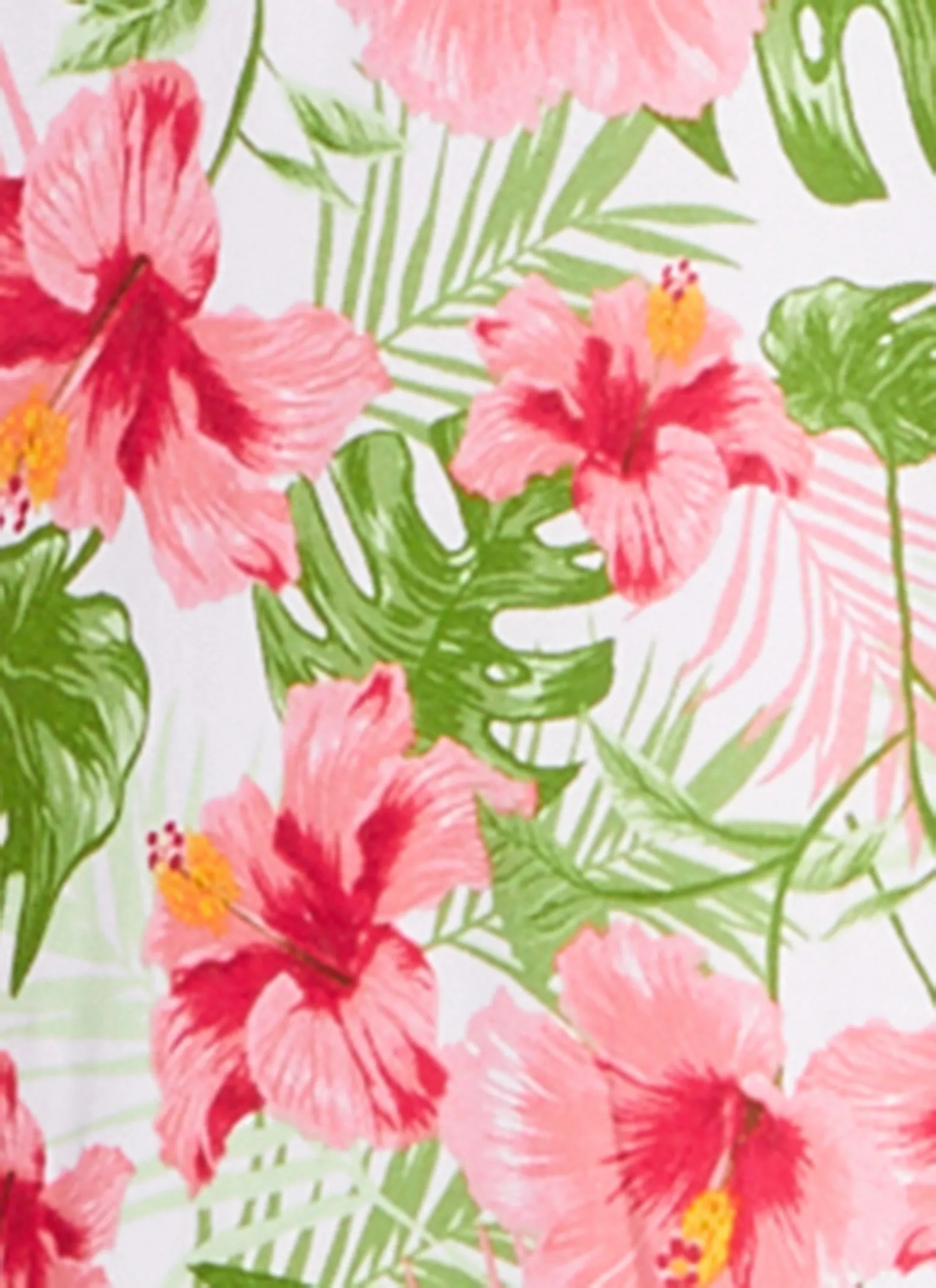 Plus Size Floral Print Double Strap Tank Dress sold by Rainbow product image thumbnail 4