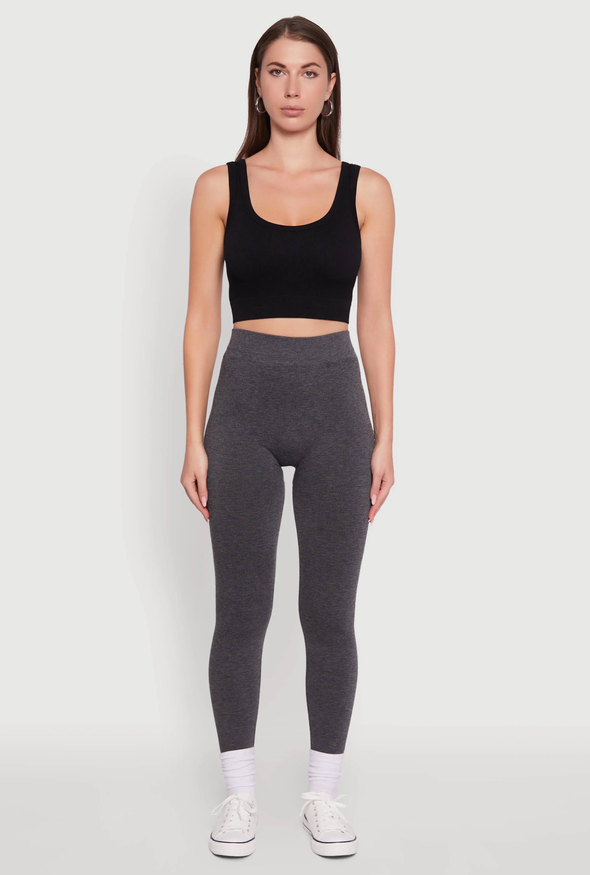 High Waisted Terry Cloth Leggings sold by Rainbow product image thumbnail 2