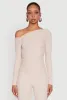 One Shoulder Long Sleeve Blouse sold by Rainbow
