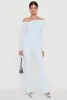One Shoulder Long Sleeve Blouse sold by Rainbow