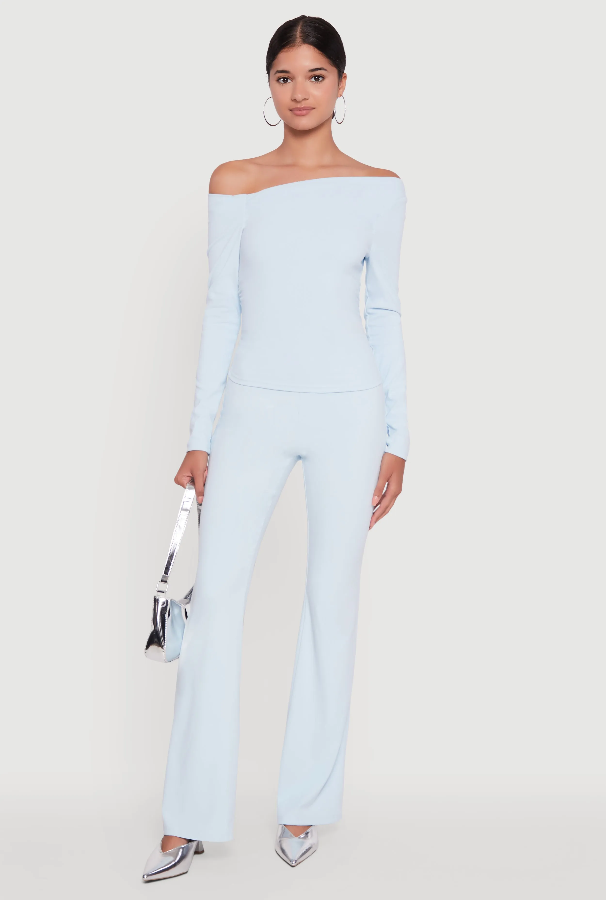 Brushed Knit Pull On Dress Pants sold by Rainbow product image thumbnail 4