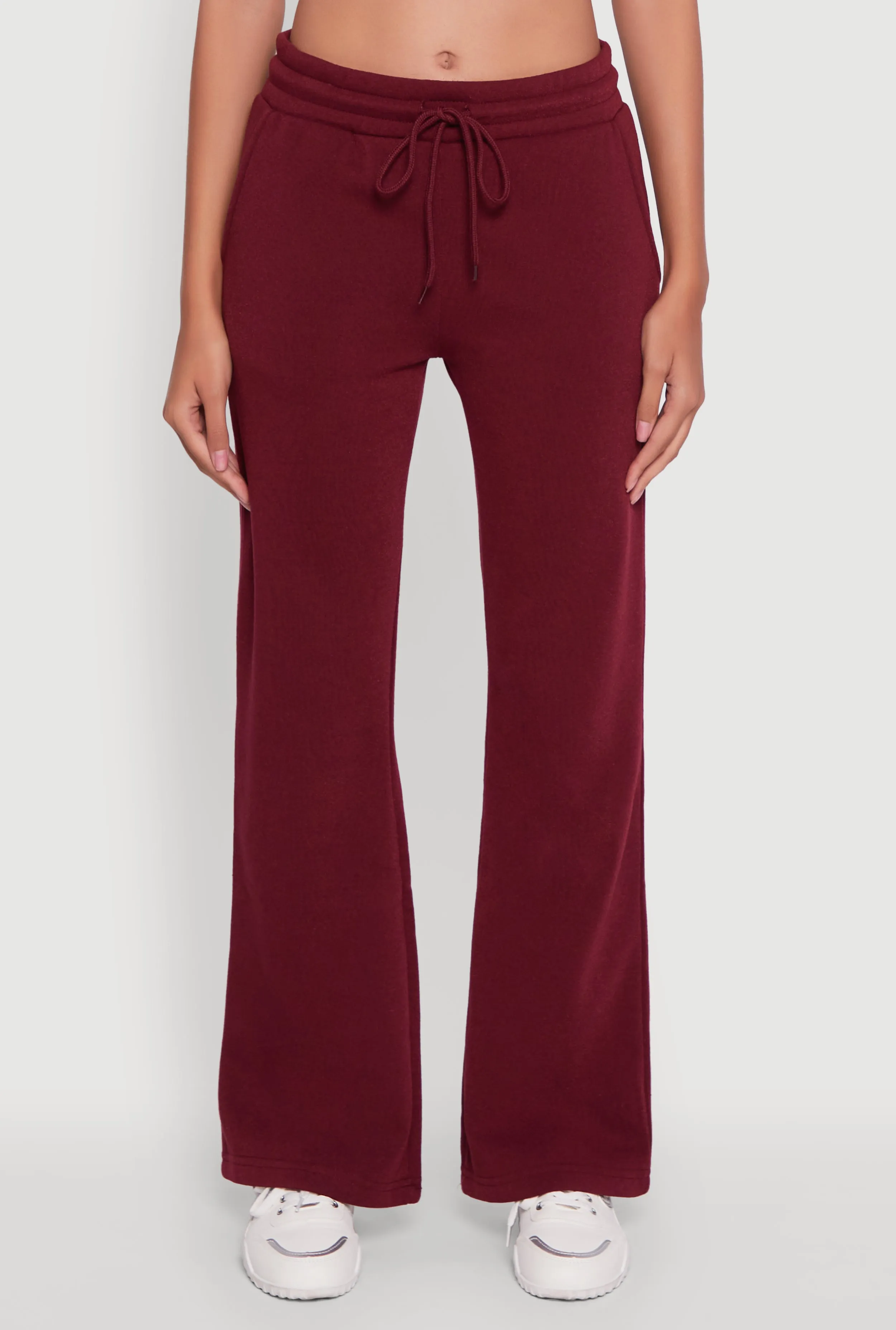 Drawstring Waist Bootcut Sweatpants sold by Rainbow product image thumbnail 5