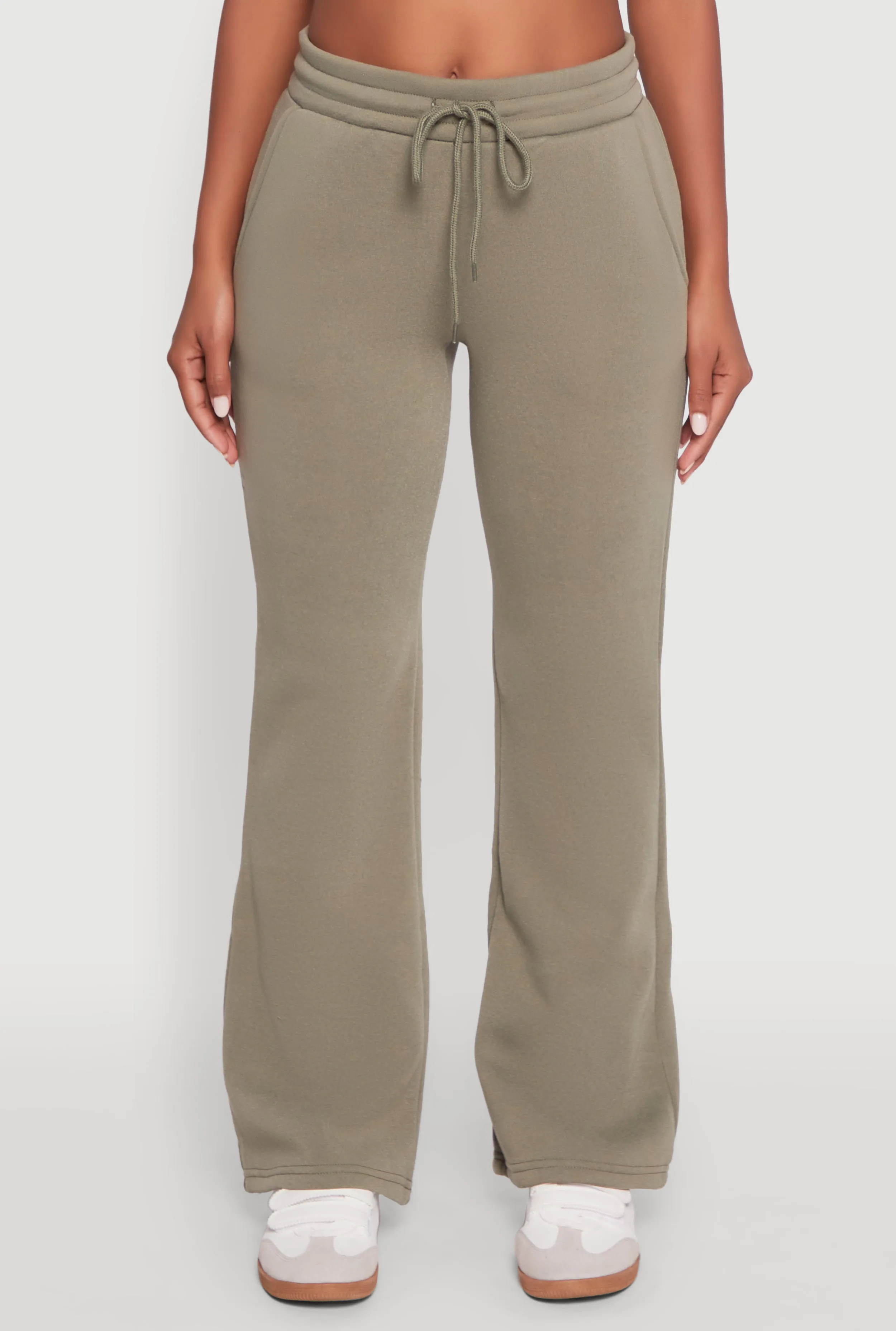 Drawstring Waist Bootcut Sweatpants sold by Rainbow product image thumbnail 5