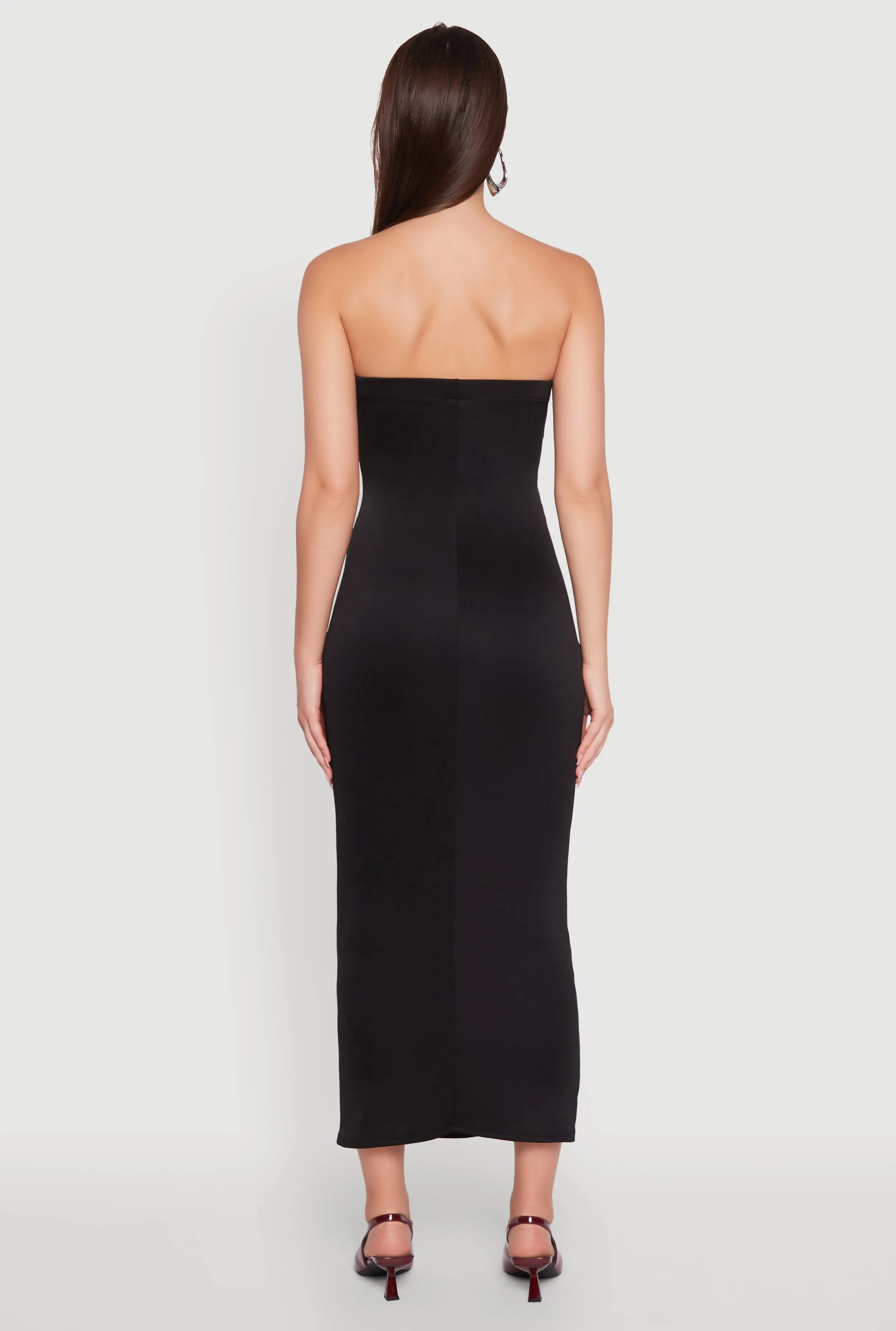 Floral Graphic Tube Maxi Dress sold by Rainbow product image thumbnail 5