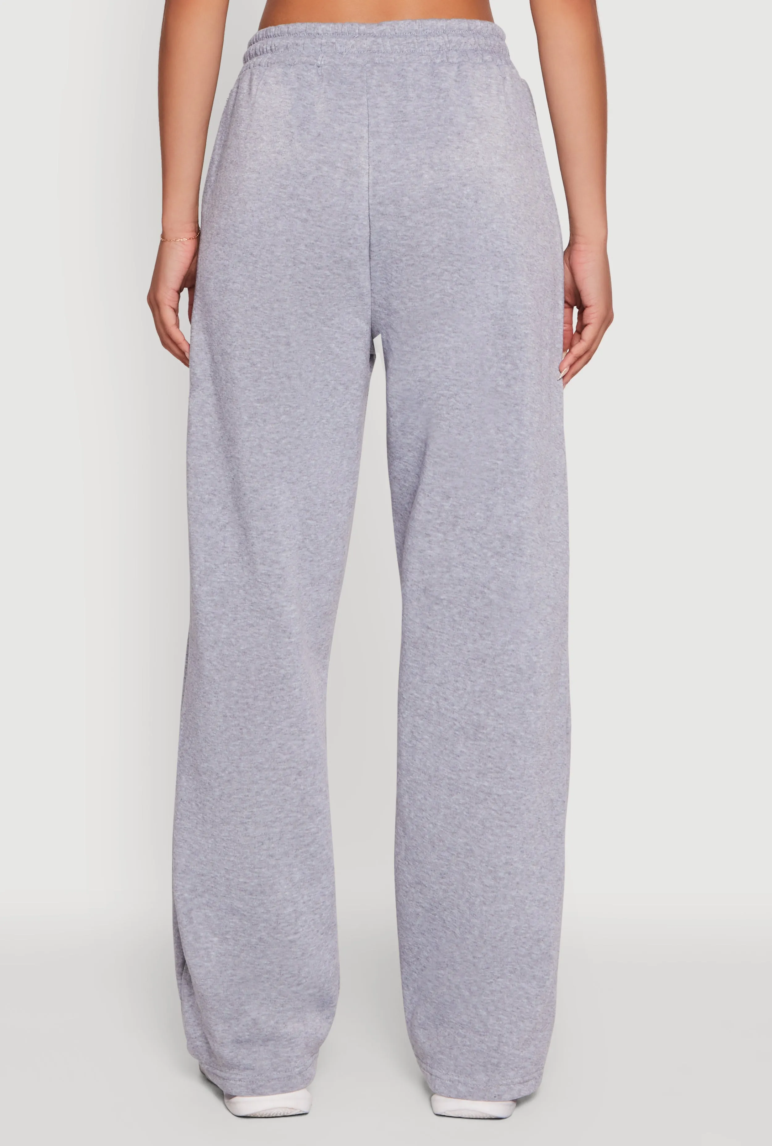 Fleece Lined Drawstring Waist Wide Leg Pants sold by Rainbow product image thumbnail 5