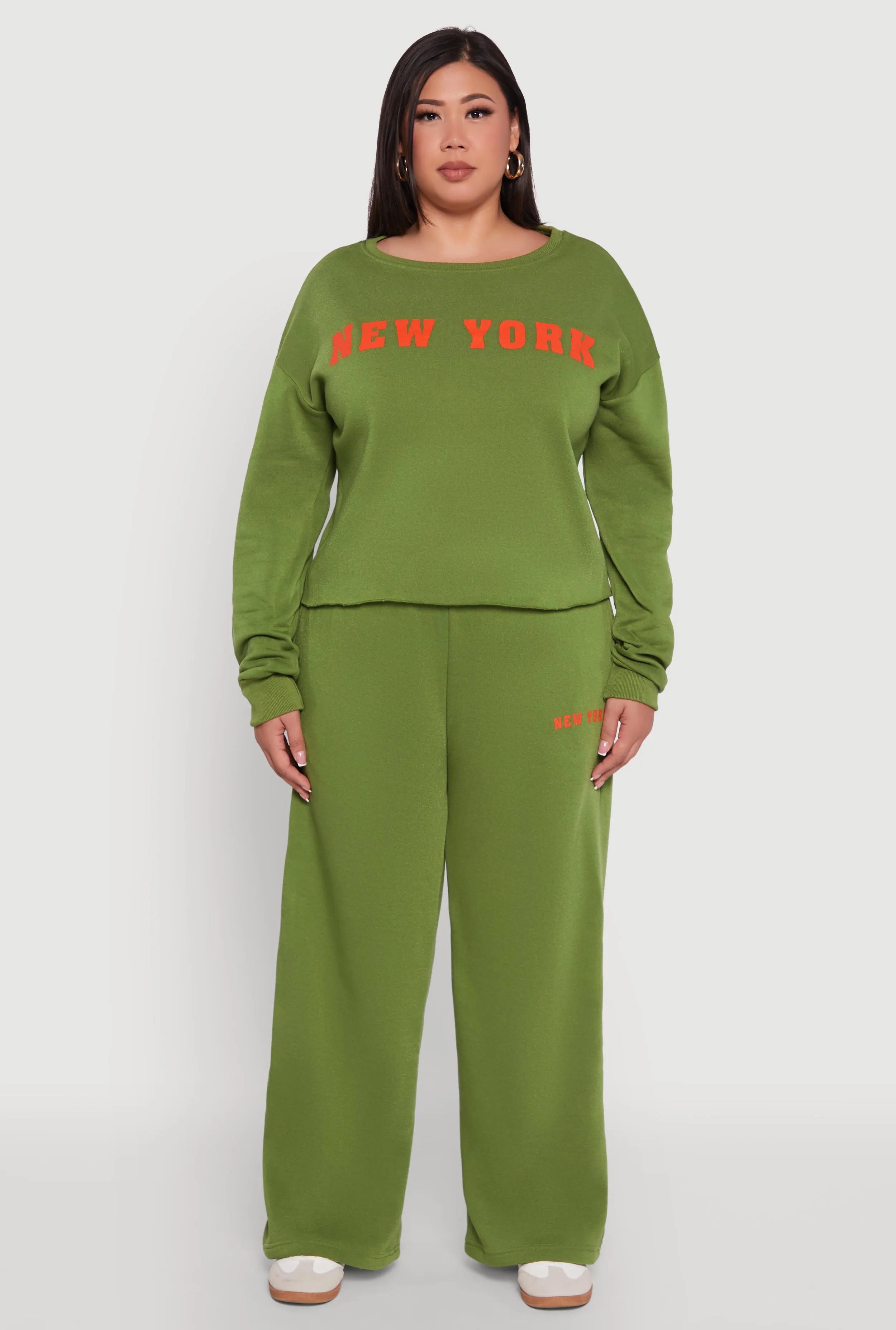 Plus Size New York Graphic Sweatpants sold by Rainbow product image thumbnail 2
