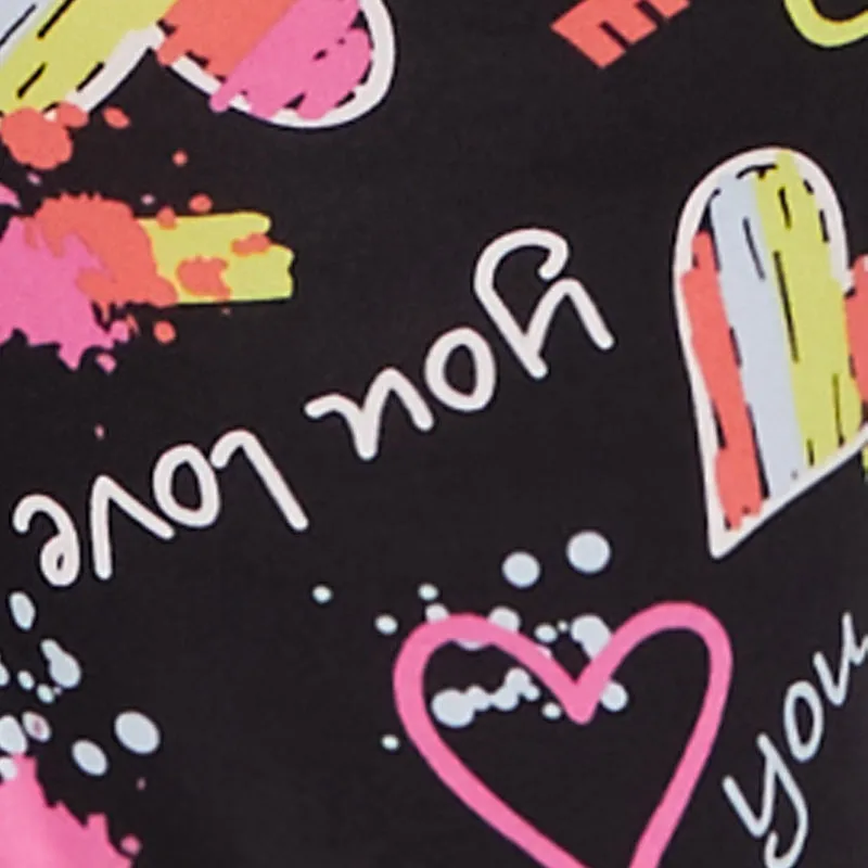 Plus Size Be Loved Graphic Pajama Onesie sold by Rainbow product image thumbnail 4