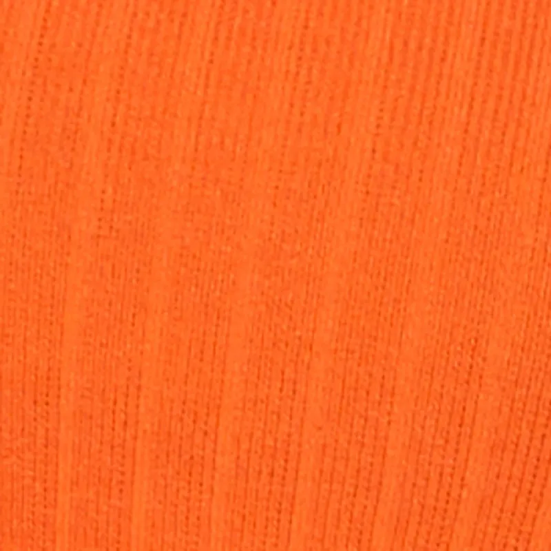 Plus Size Ribbed Knit Crop Varsity Stripe Sweater sold by Rainbow product image thumbnail 4