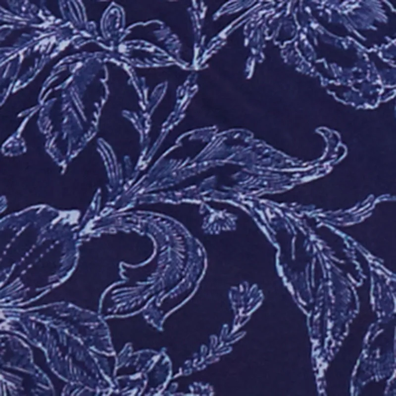 Printed Patterned Mesh Tank Top and Side Slit Maxi Skirt sold by Rainbow product image thumbnail 4