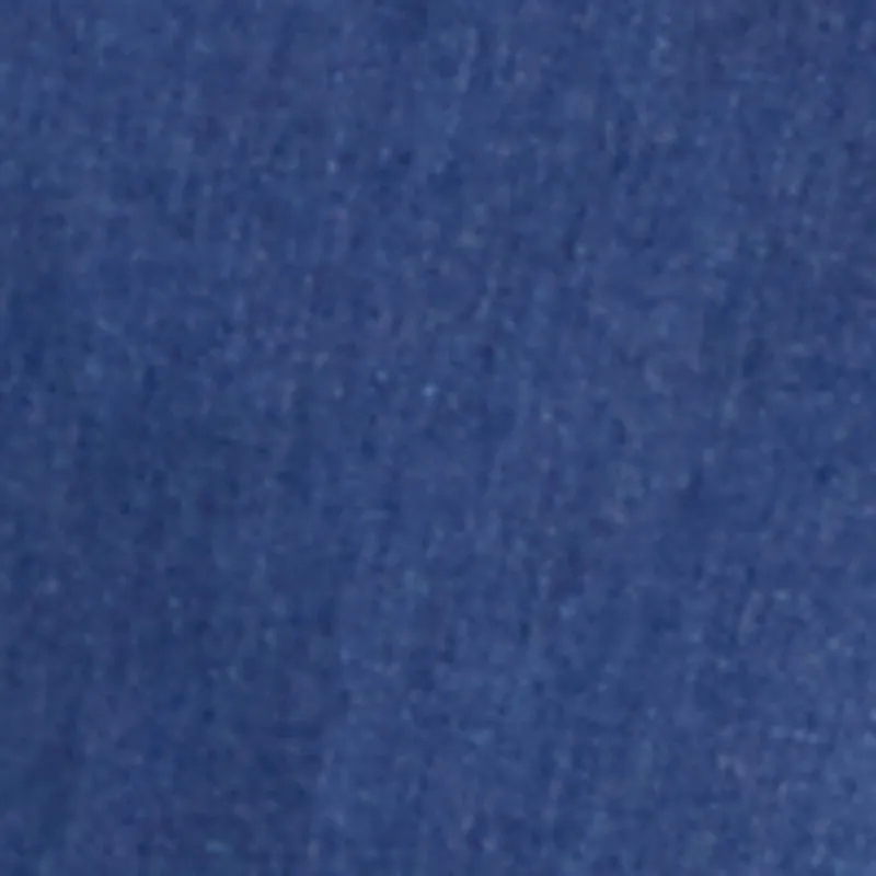 Denim Pintuck Scoop Neck Side Slit Dress sold by Rainbow product image thumbnail 4