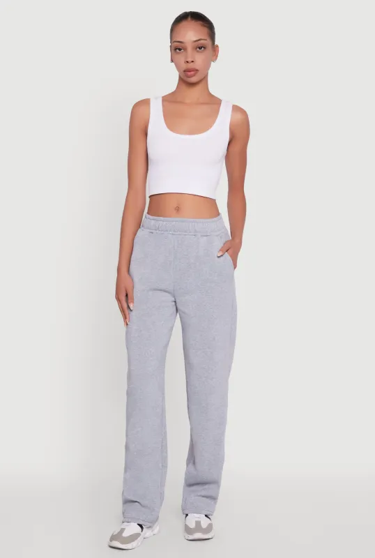 Pull On Straight Leg Sweatpants sold by Rainbow