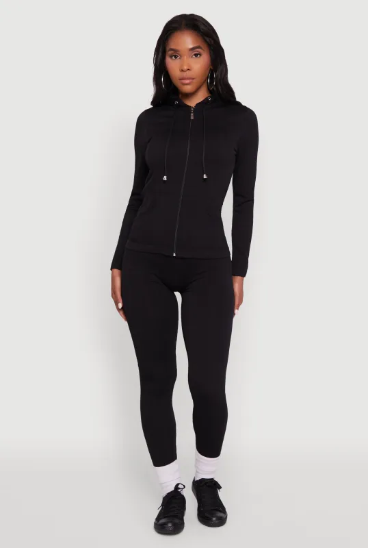 Seamless Textured Knit High Waisted Leggings sold by Rainbow