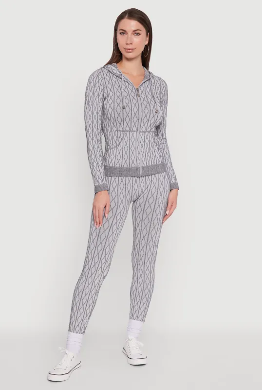 Seamless Geometric Patterned Leggings sold by Rainbow