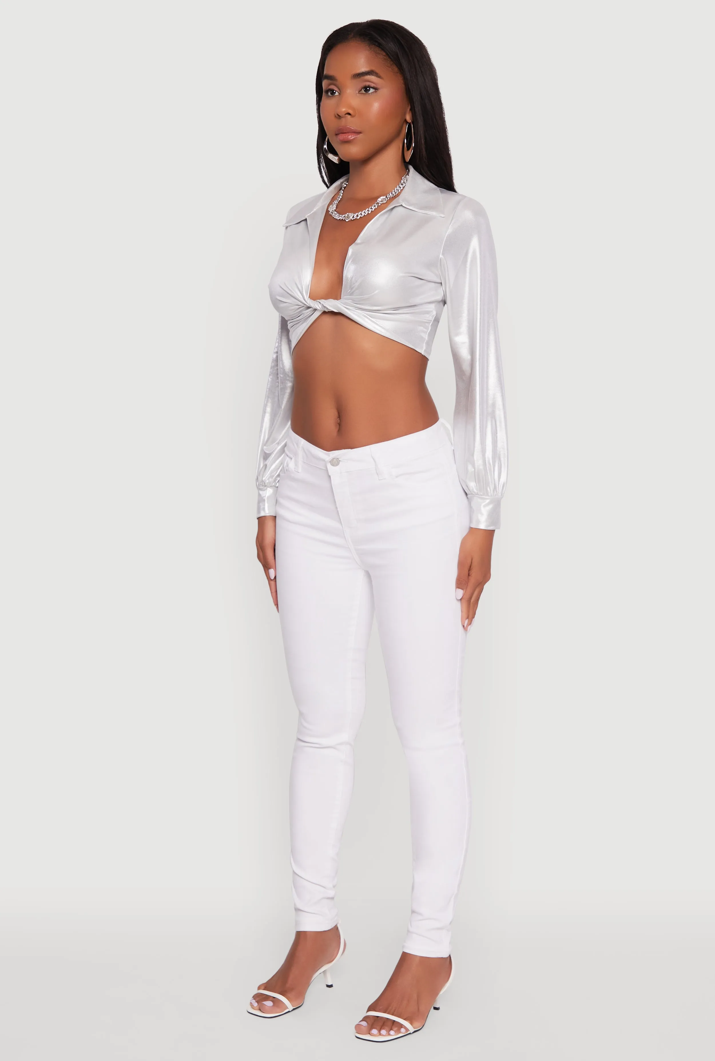 WAX Twill Skinny Leg Pants sold by Rainbow product image thumbnail 3