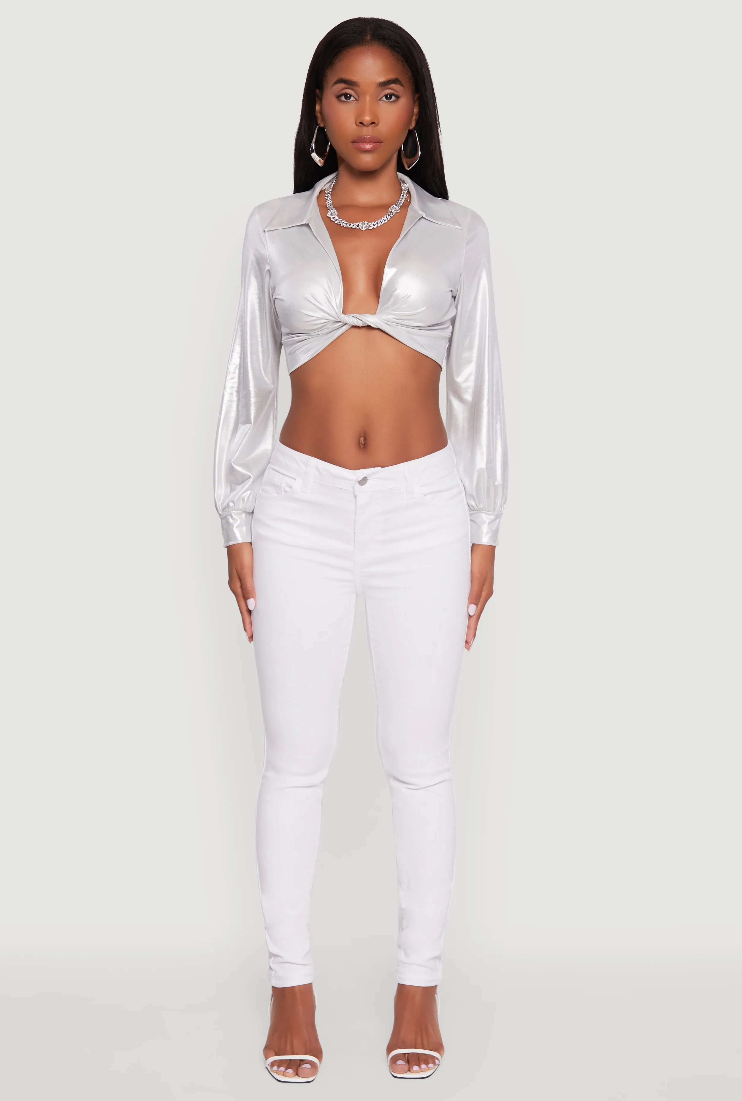 WAX Twill Skinny Leg Pants sold by Rainbow product image thumbnail 2