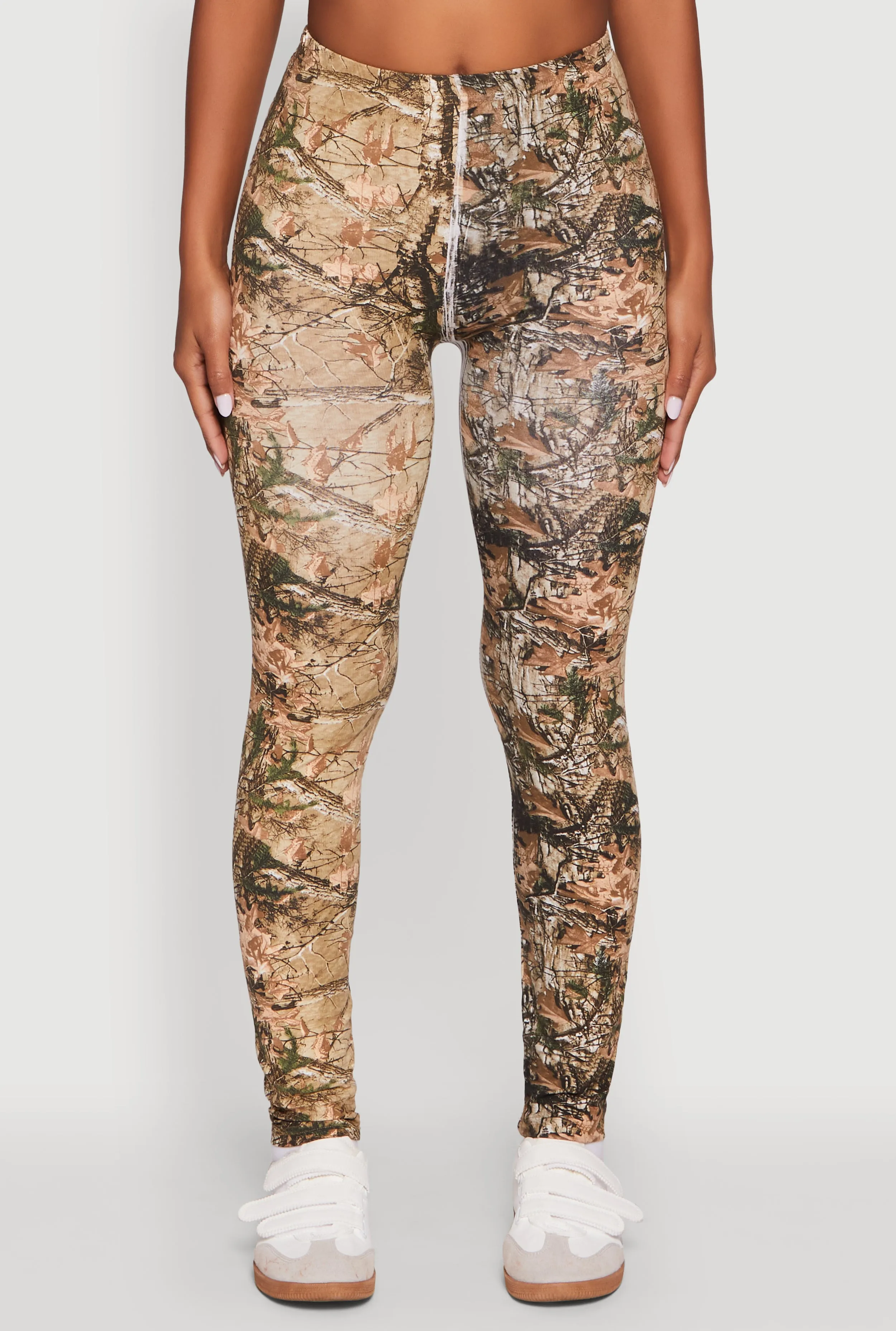 High Waisted Hunter Camo Leggings sold by Rainbow product image thumbnail 5