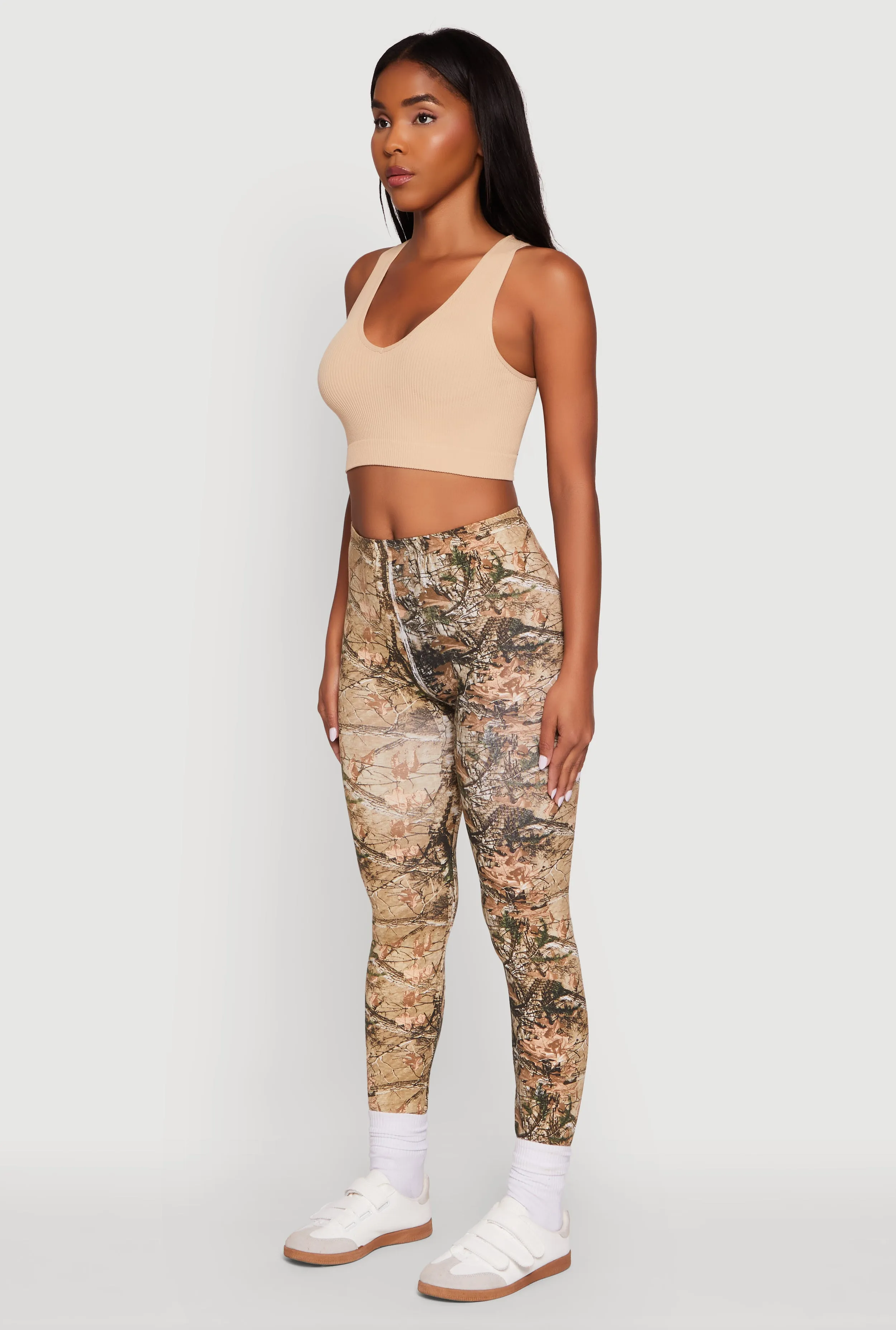 High Waisted Hunter Camo Leggings sold by Rainbow product image thumbnail 3