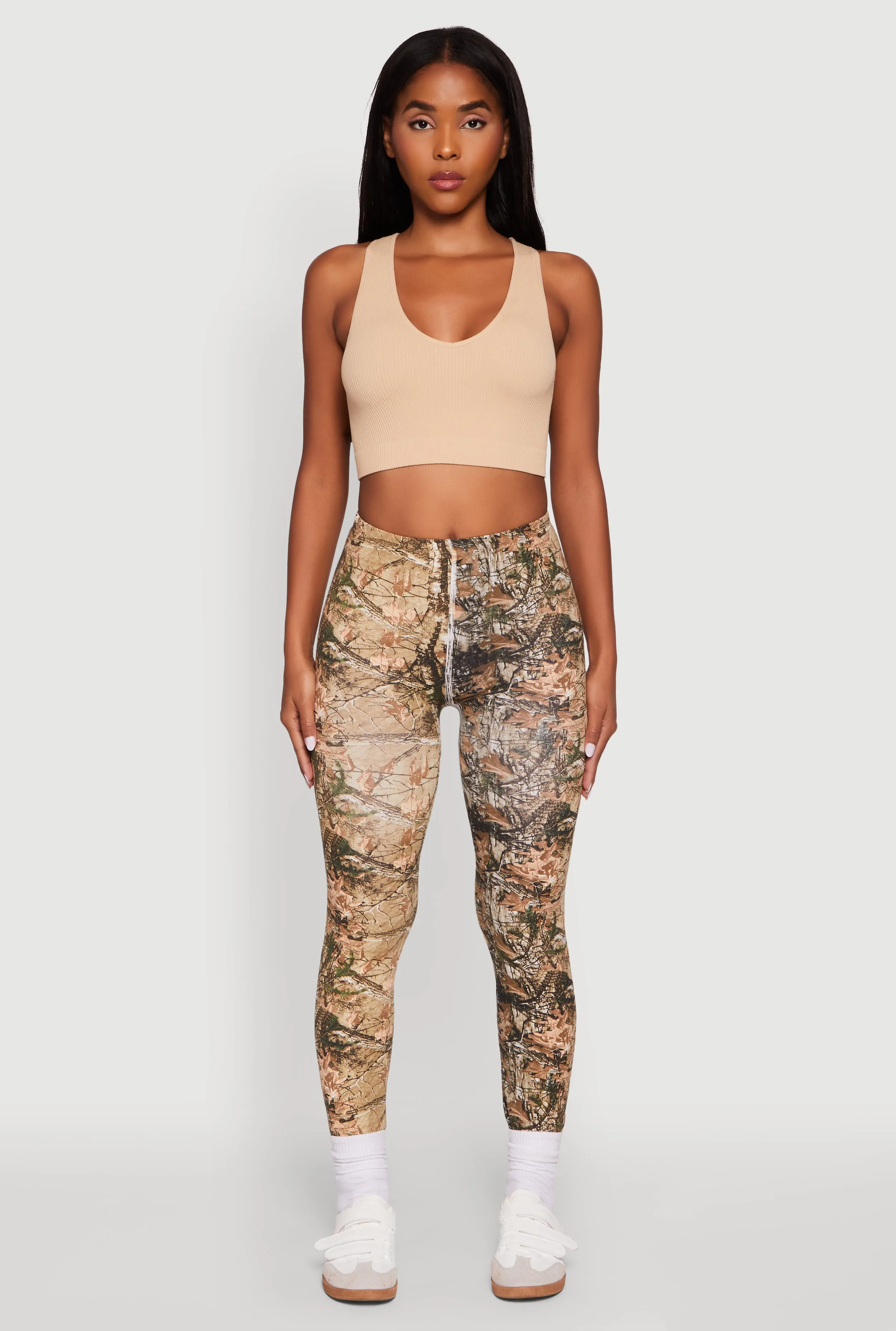 High Waisted Hunter Camo Leggings sold by Rainbow product image thumbnail 2