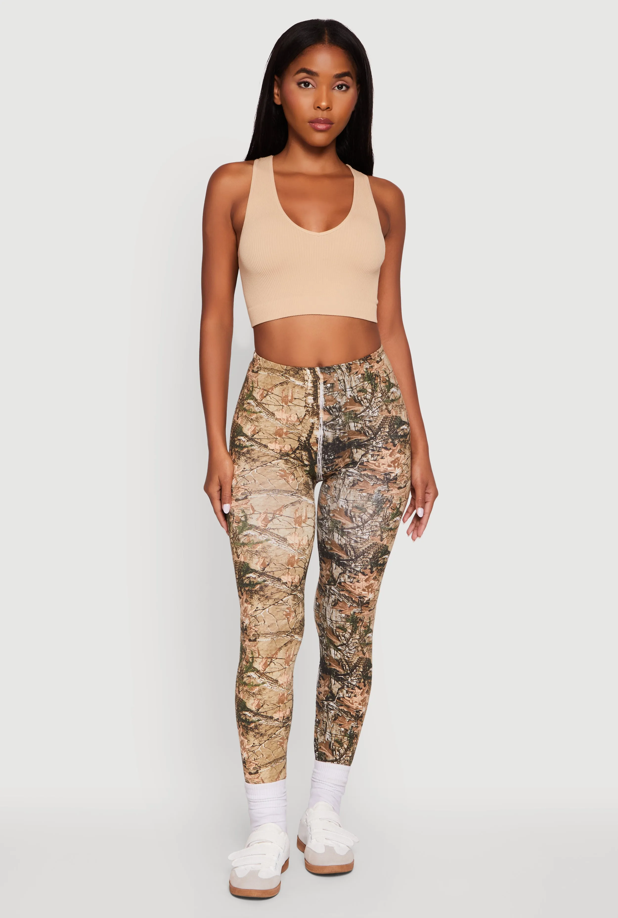 High Waisted Hunter Camo Leggings sold by Rainbow