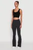 High Waisted Slim Bootcut Yoga Pants sold by Rainbow