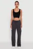 Wide Leg Fleece Sweatpants with Cargo Pockets sold by Rainbow