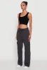 Wide Leg Fleece Sweatpants with Cargo Pockets sold by Rainbow