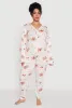 Plus Size Teddy Bear Graphic Print Pajama Onesie sold by Rainbow