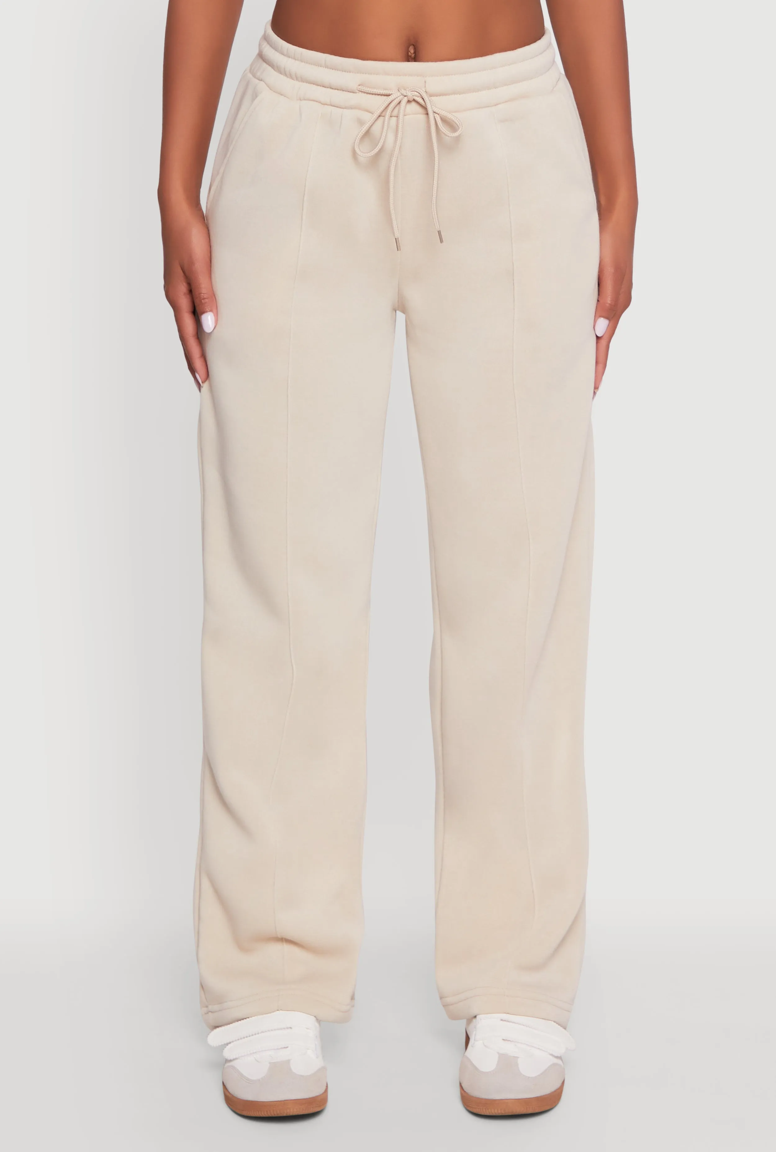 Wide Leg Fleece Sweatpants with Pockets sold by Rainbow product image thumbnail 3