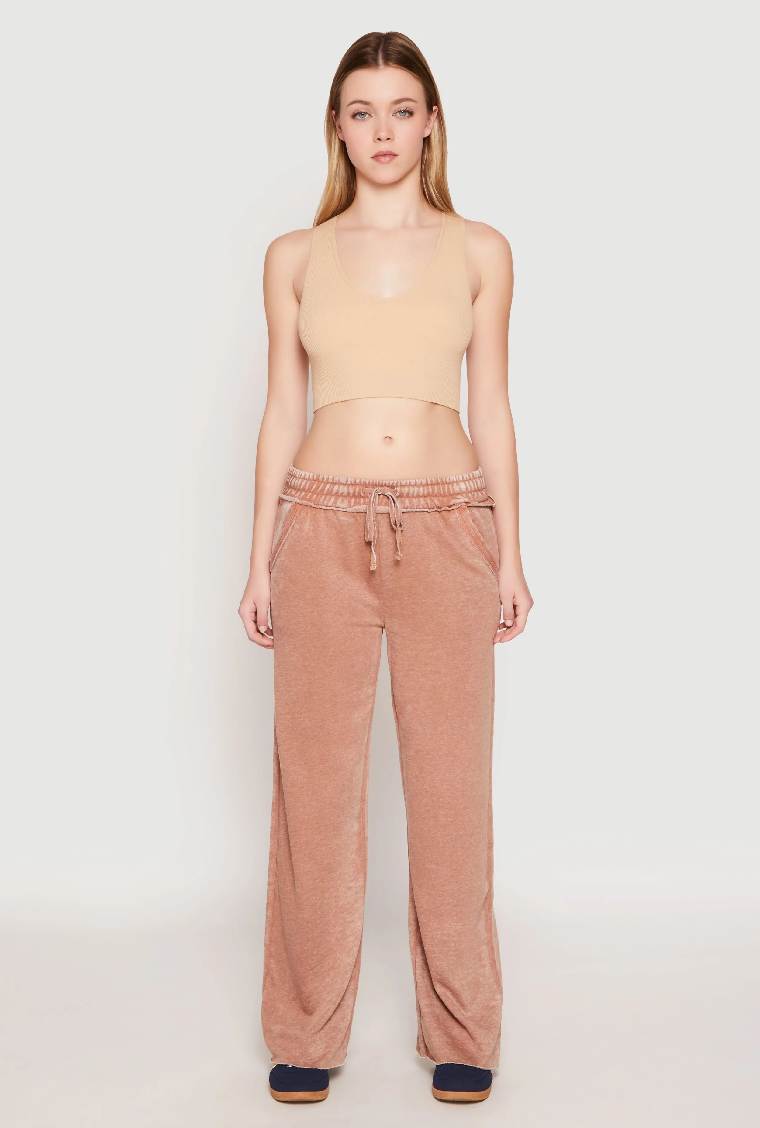 Frayed Acid Wash Sweatpants sold by Rainbow product image thumbnail 2