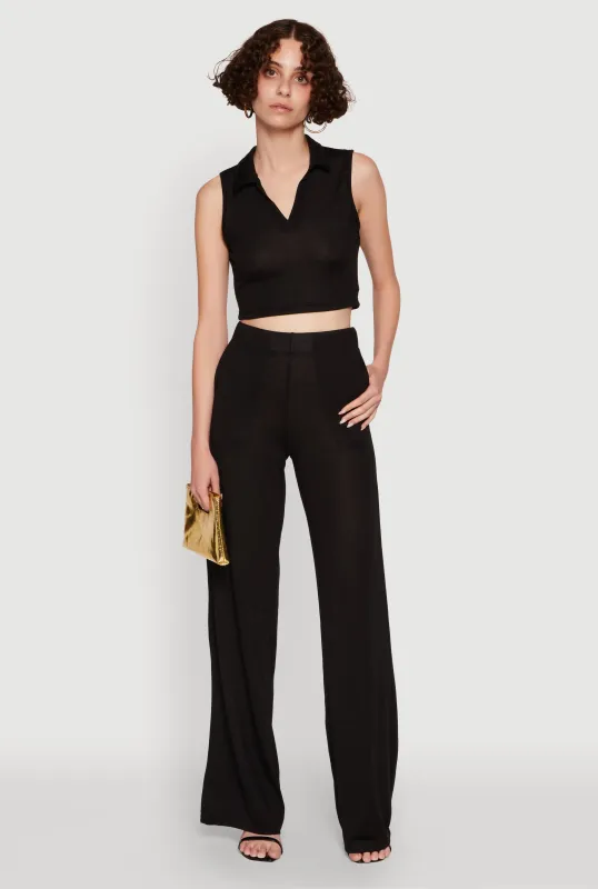 Daisy Straight Leg Pants sold by Rainbow