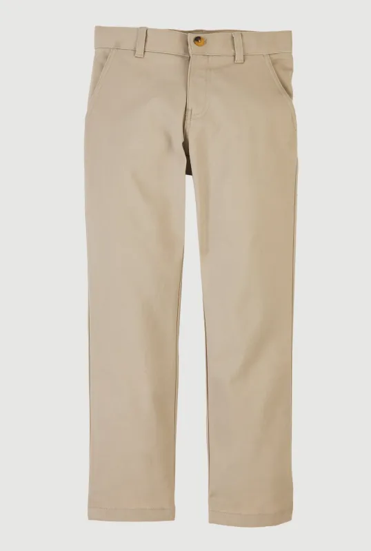 French Toast Boys 8-14 Straight Leg Khaki Pants sold by Rainbow