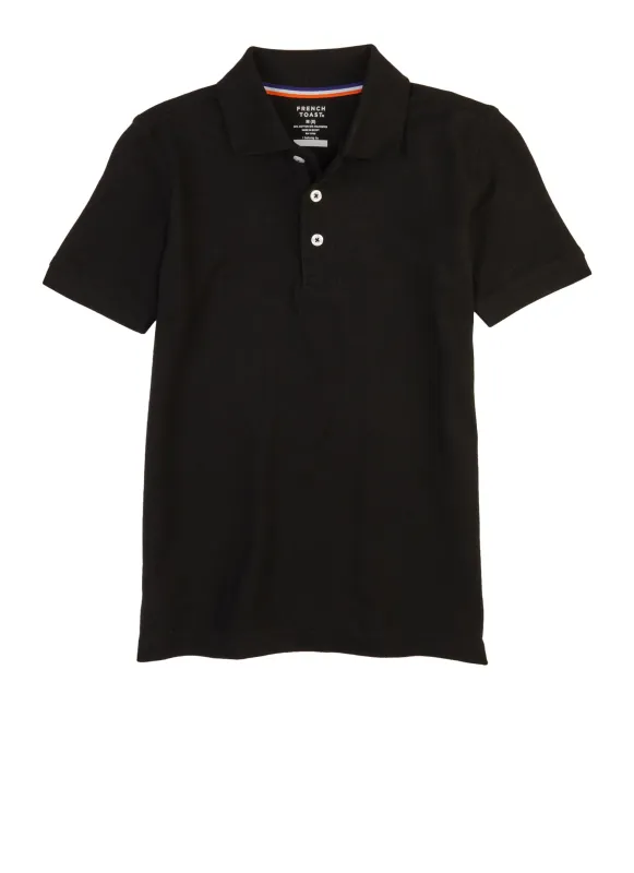 French Toast Boys 8-14 Short Sleeve Polo Shirt sold by Rainbow