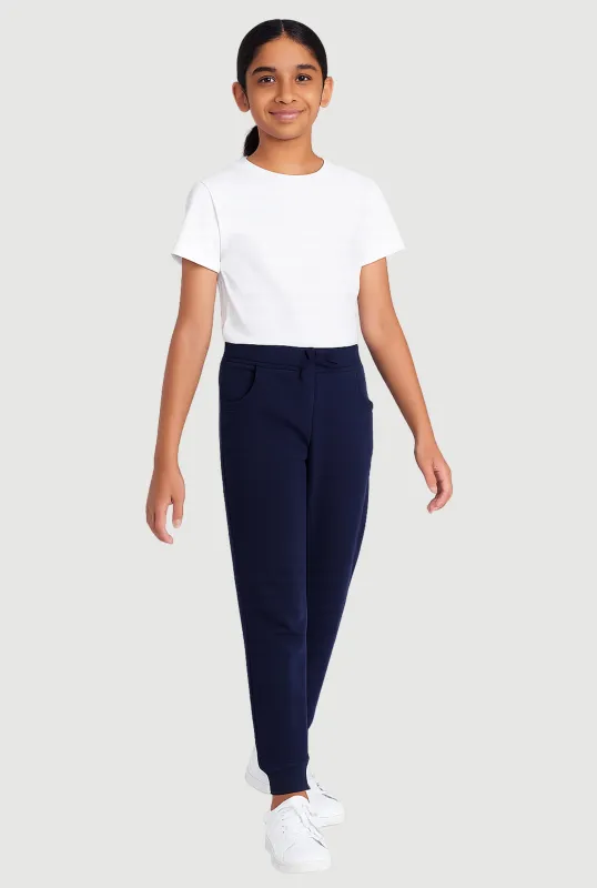 Girls 7-16 Drawstring Detail Sweatpants sold by Rainbow