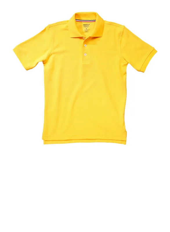 French Toast Boys 8-16 Short Sleeve Pique Polo Shirt sold by Rainbow