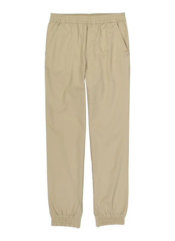 French Toast Boys 8-14 Twill Joggers sold by Rainbow