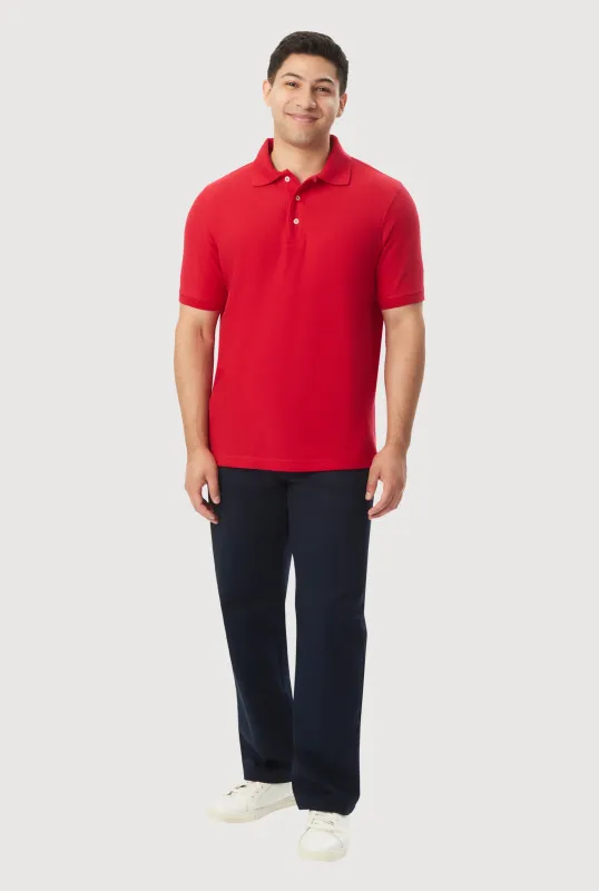 French Toast Boys 8-16 Pique Polo sold by Rainbow