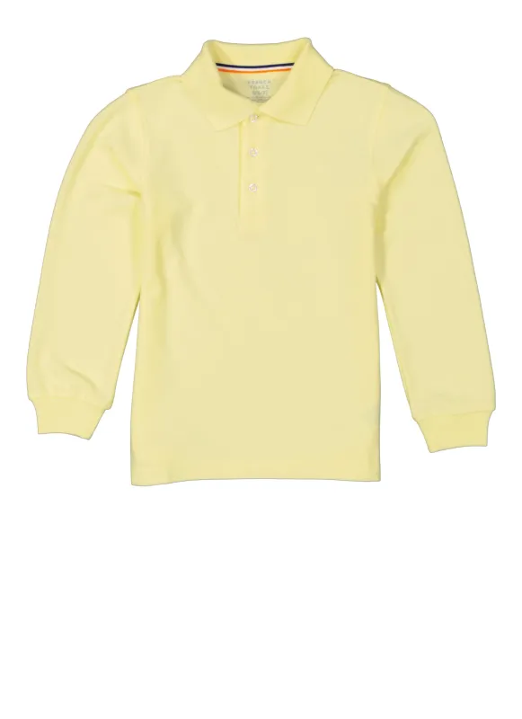 French Toast Boys 4-7 Long Sleeve Polo sold by Rainbow