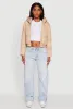 Cropped Hooded Puffer Jacket sold by Rainbow