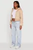 Cropped Hooded Puffer Jacket sold by Rainbow