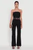 Ruffle Trim Crop Tube Top sold by Rainbow