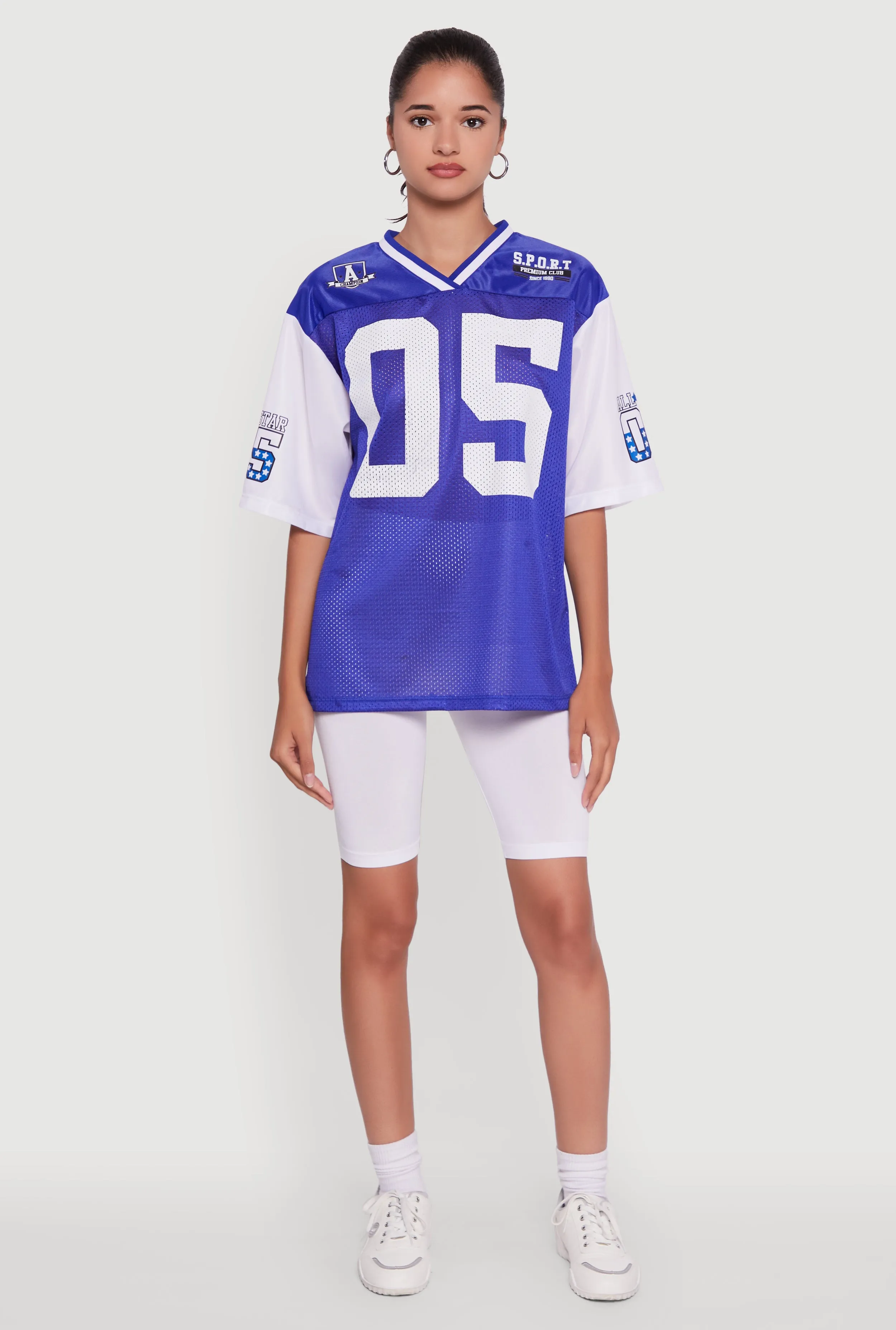 V-Neck All Star 05 Graphic Football Jersey sold by Rainbow