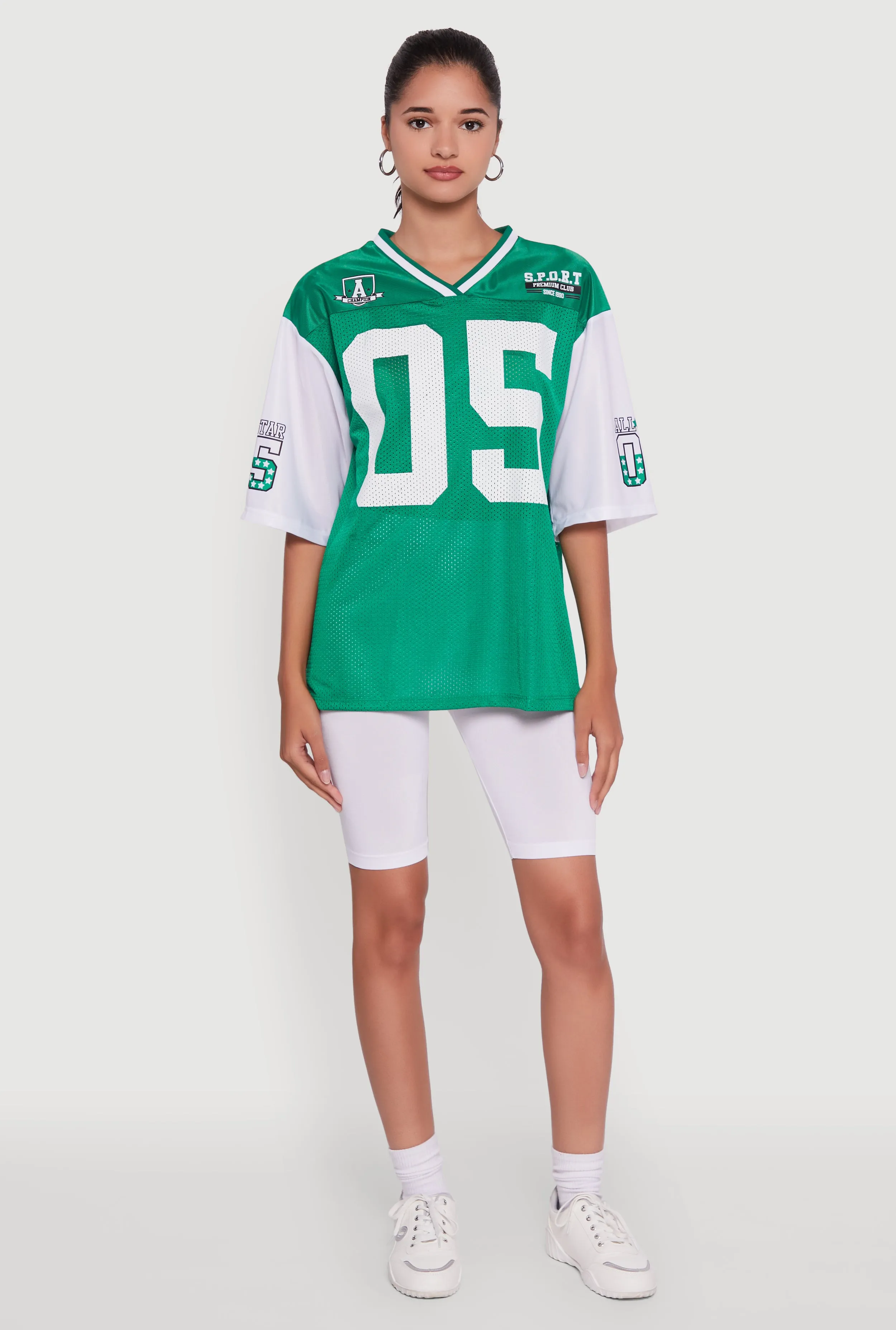 V-Neck All Star 05 Graphic Football Jersey sold by Rainbow product image thumbnail 3