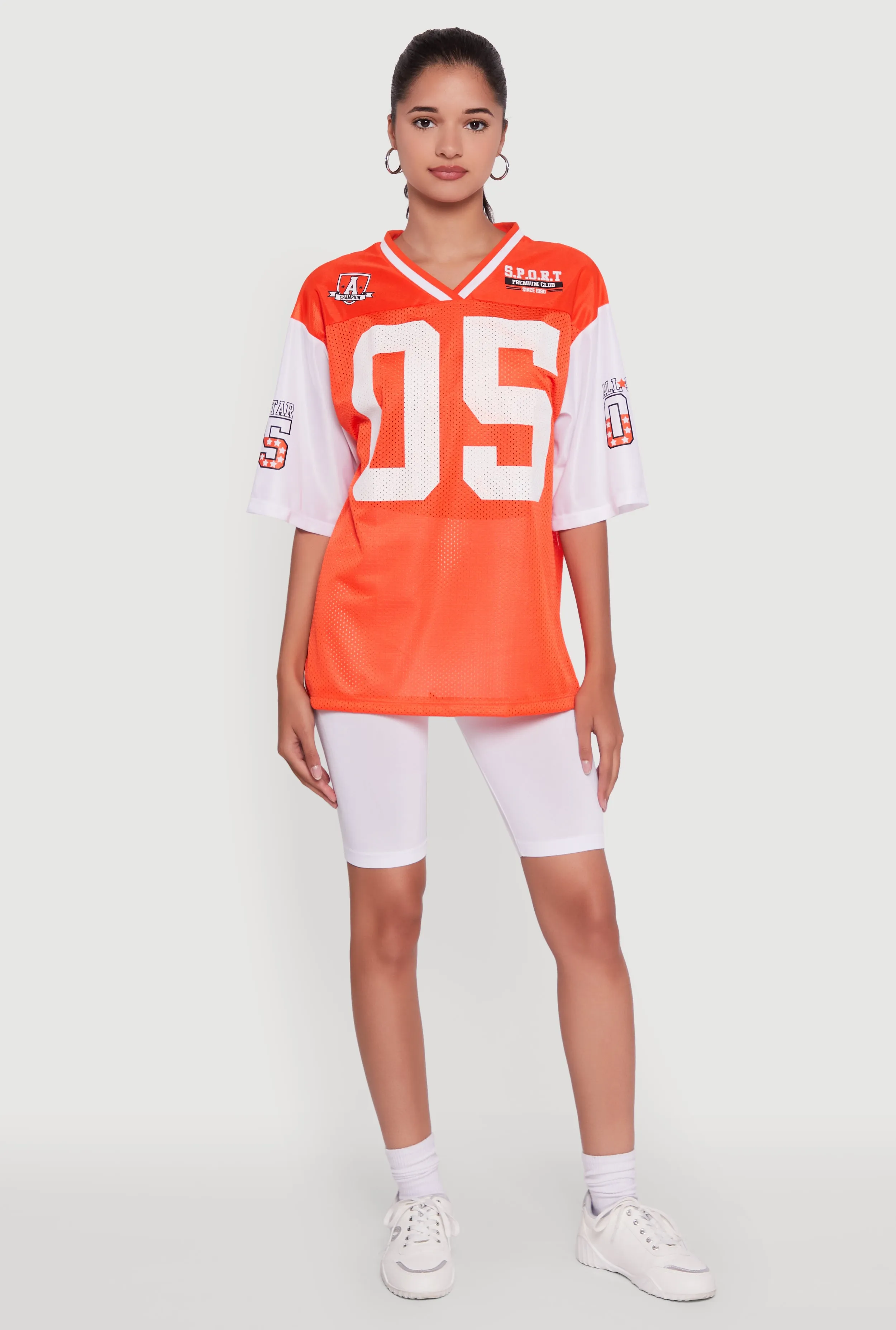V-Neck All Star 05 Graphic Football Jersey sold by Rainbow product image thumbnail 2