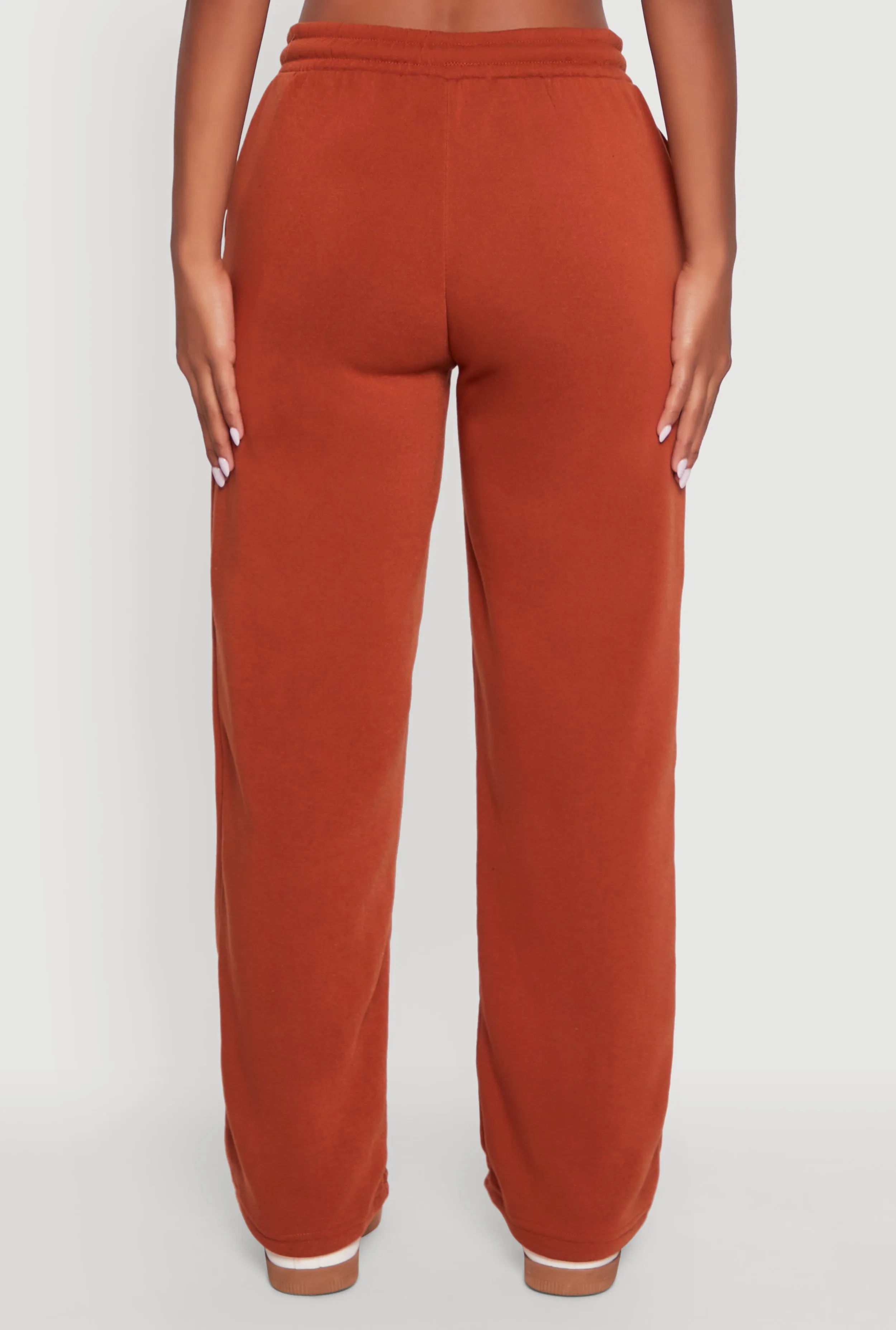 Wide Leg Fleece Sweatpants with Pockets sold by Rainbow product image thumbnail 5