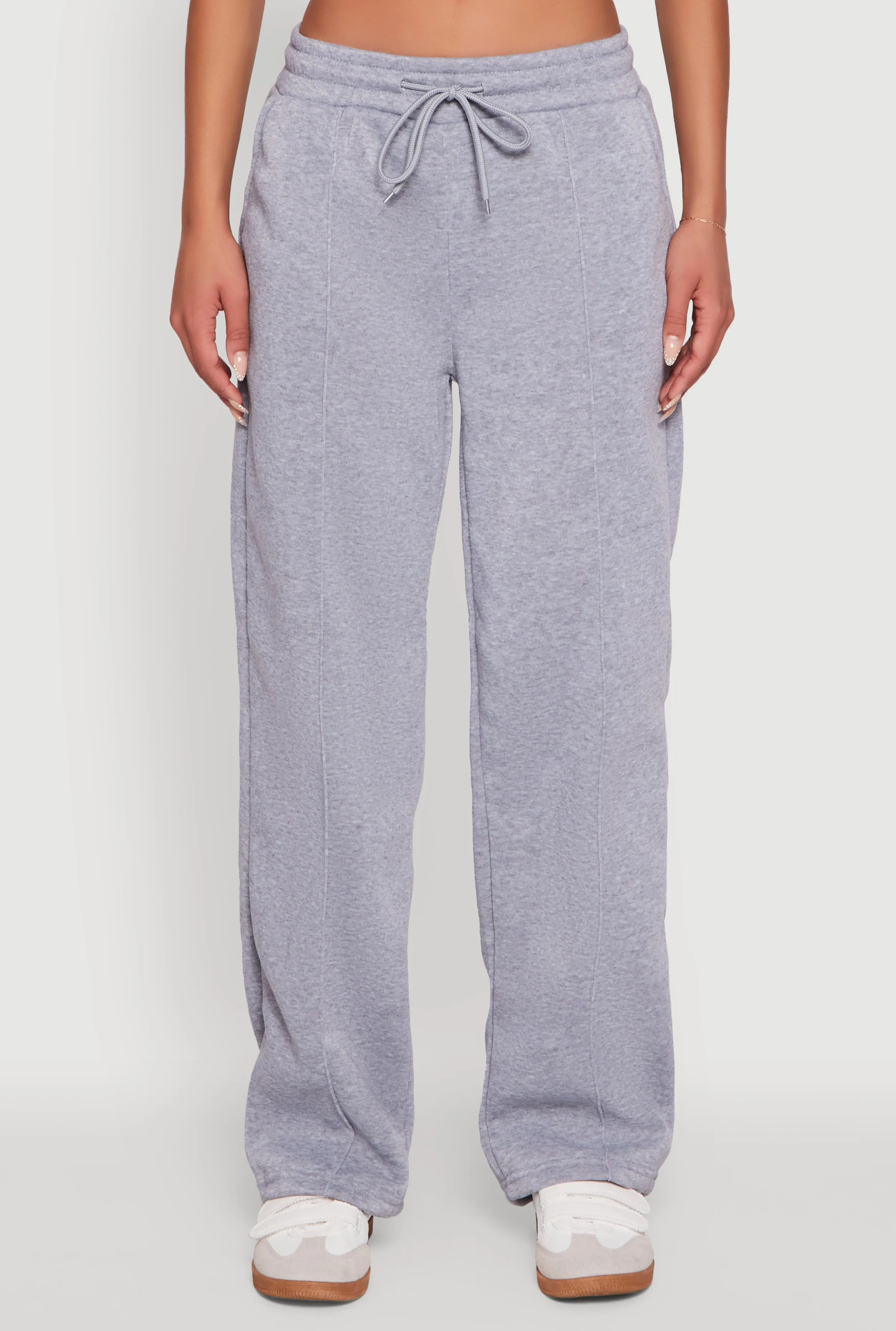 Wide Leg Fleece Sweatpants with Pockets sold by Rainbow product image thumbnail 3